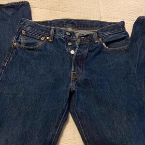 Levi's Men's Bootcut Jeans - Dark Blue